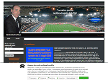 Tablet Screenshot of gestionecalciatori.it